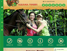 Tablet Screenshot of iguanatours.com